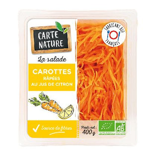 Carottes Rapees Au Jus De Citron 400g